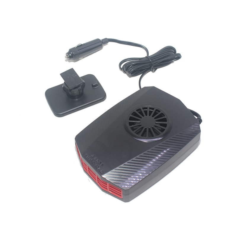 Vehicle air conditioning fan, truck air conditioning fan, direct-plug fan from cigarette lighter vent, suitable for vans and cargo trucks.
