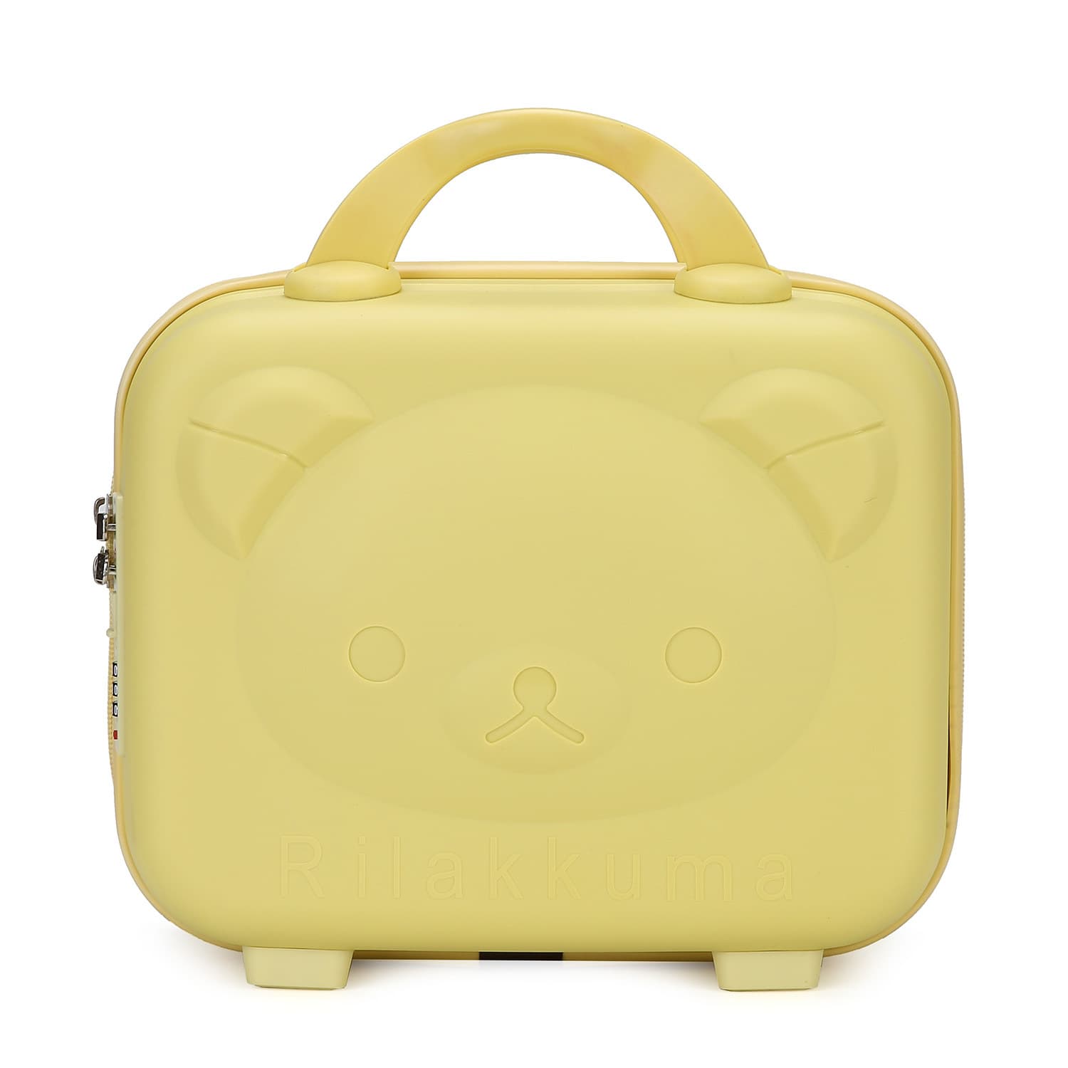 14-inch PP Hand Luggage 3D Cartoon Bear Makeup Case Multifunctional Cosmetic Storage Bag Portable Gift