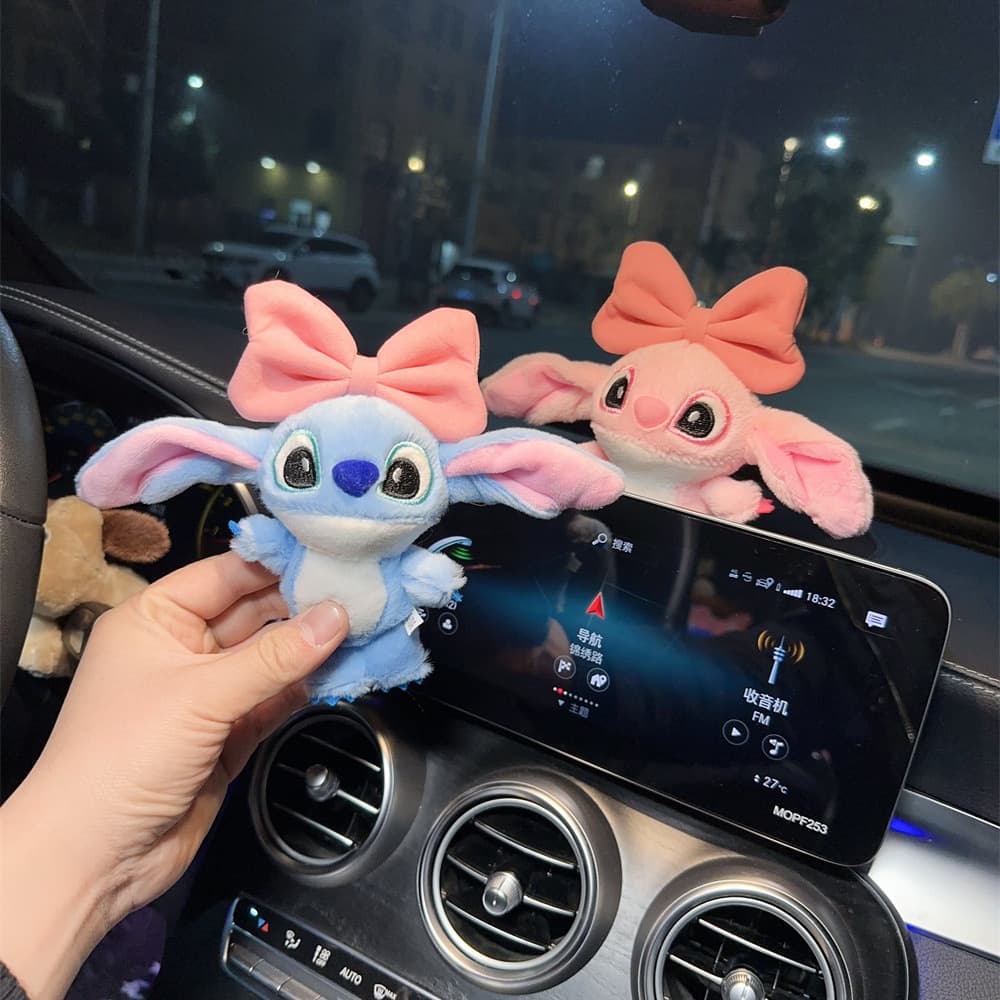Car Creative Cute Pet Doll Screen Decoration Cartoon Vehicle Decor Interior Accessories Car Styling Goddess