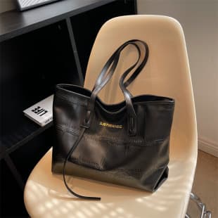 Women's Bag 2023 New Style Tote Bag, Large Capacity Simple and Stylish Versatile Single Shoulder Bag Commuting Bag Computer Bag