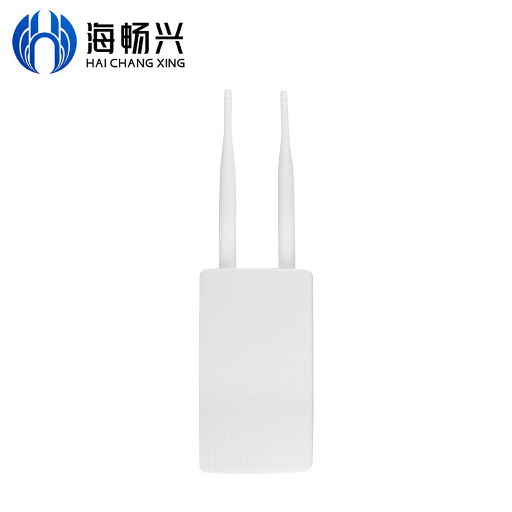 HaiChangXing Outdoor Router 300Mbps 4G Dual Antenna Wireless Network Sharing Device for Asia Region No VPN Support with Firewall