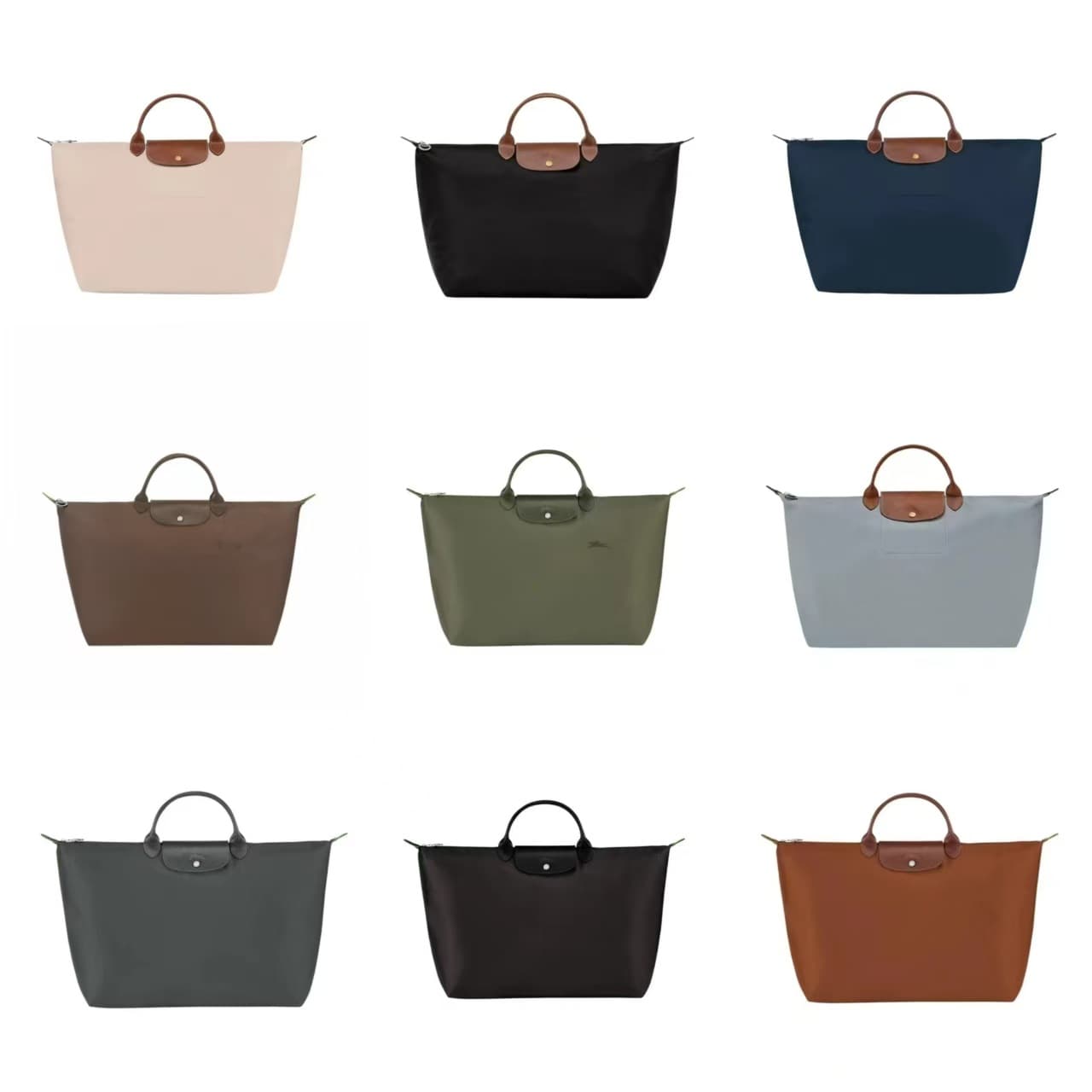 Longchamp 2026 Spring Extra-Large Nylon Best-Selling Women's Bag Lightweight Large-Capacity Tote Portable Foldable Handbag