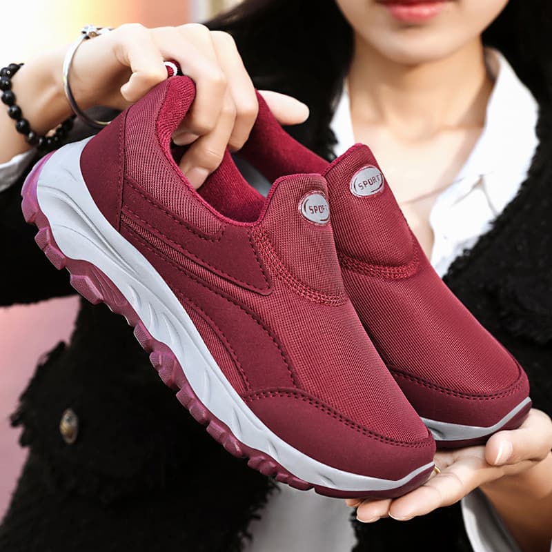 Shoes for Women, Walking Shoes for Couples, Shoes for the Elderly, Shoes for Middle-Aged and Elderly Mothers, Slip-On Casual Shoes, Soft-Soled Women's Shoes