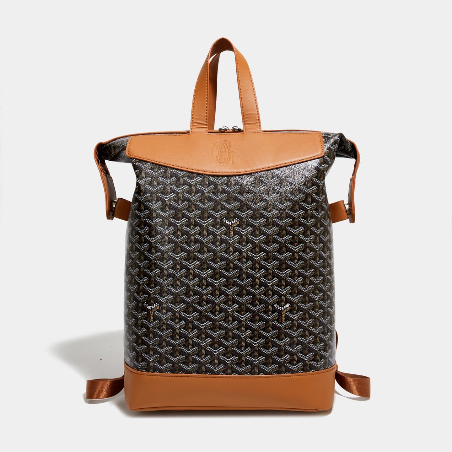 Dogtooth backpack, fashionable large-capacity double backpack, daily commuting handbag, cross-border Goya backpack for women