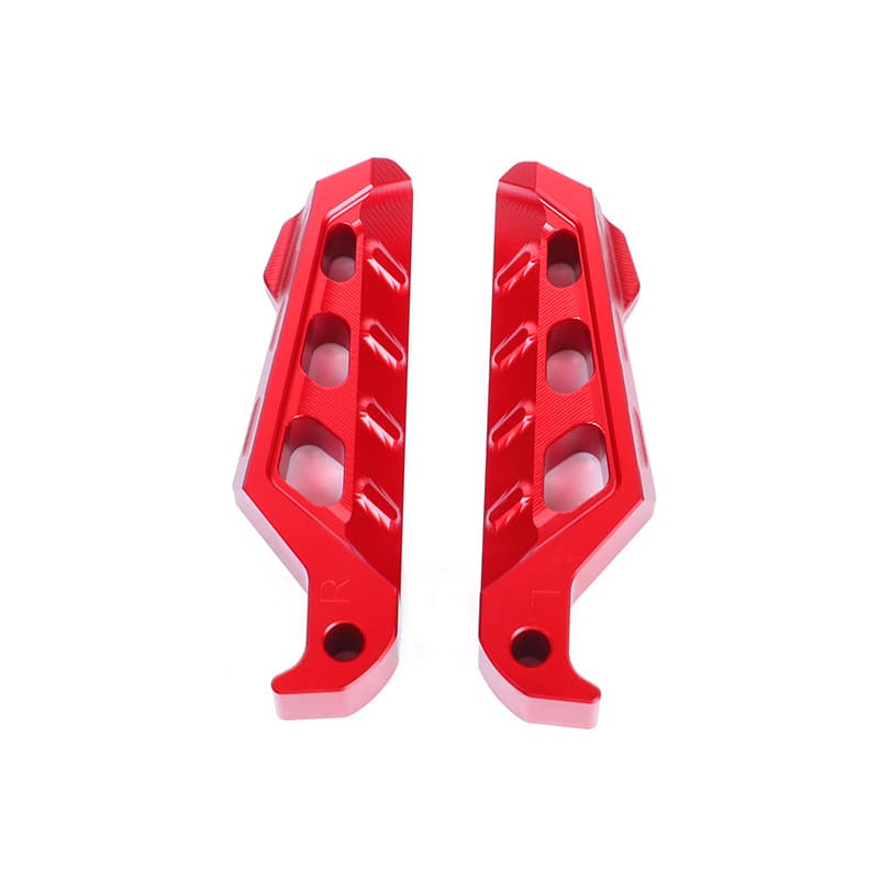 Compatible with 2017-2023 Yamaha TMAX500/530/560 Modified Aluminum Rear Foot Pegs Passenger Footrests