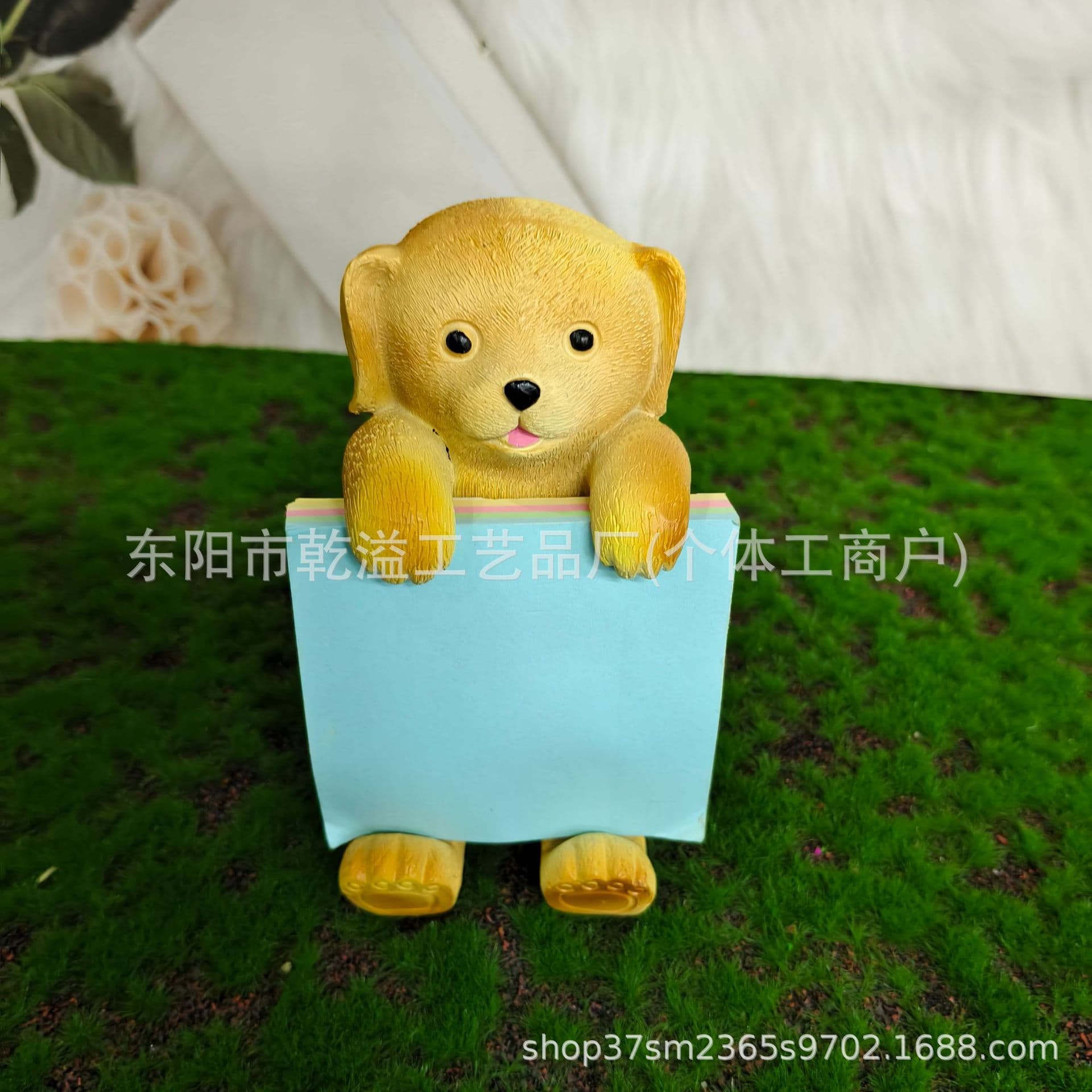 Cross-border Amazon Hot Selling Dog Pop-up Sticky Note Dispenser Dog Sticky Note Pop-up Ornament