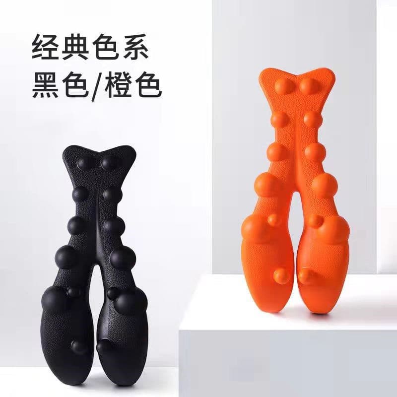 Spine Waist Back Neck Massager Pillow Shoulder Neck Lumbar Support Cushion Finger Pressure Stretching Home Decorative Pillow