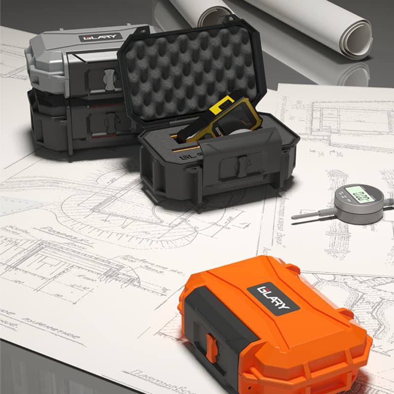 Plastic Box, Instrument Box, Tool Box, Waterproof and Drop-Resistant Small Box, Safety Protection Box, Three-Proof Box