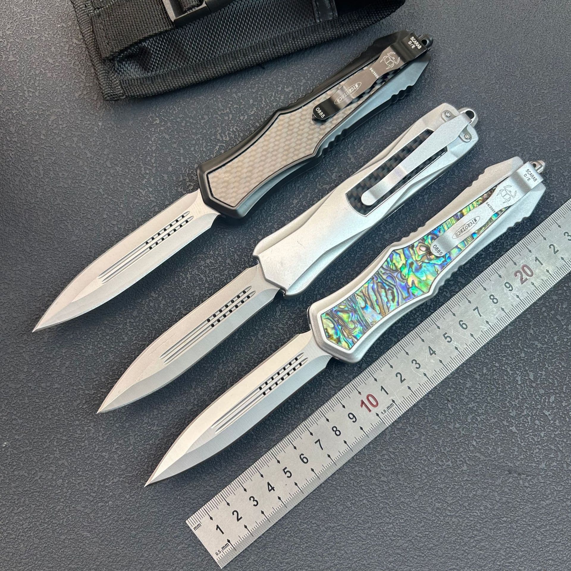 Cross-Border Hot Selling Multifunctional Fixed Blade Knife Yangjiang Outdoor Survival Self-Defense Pocket Tactical Knife