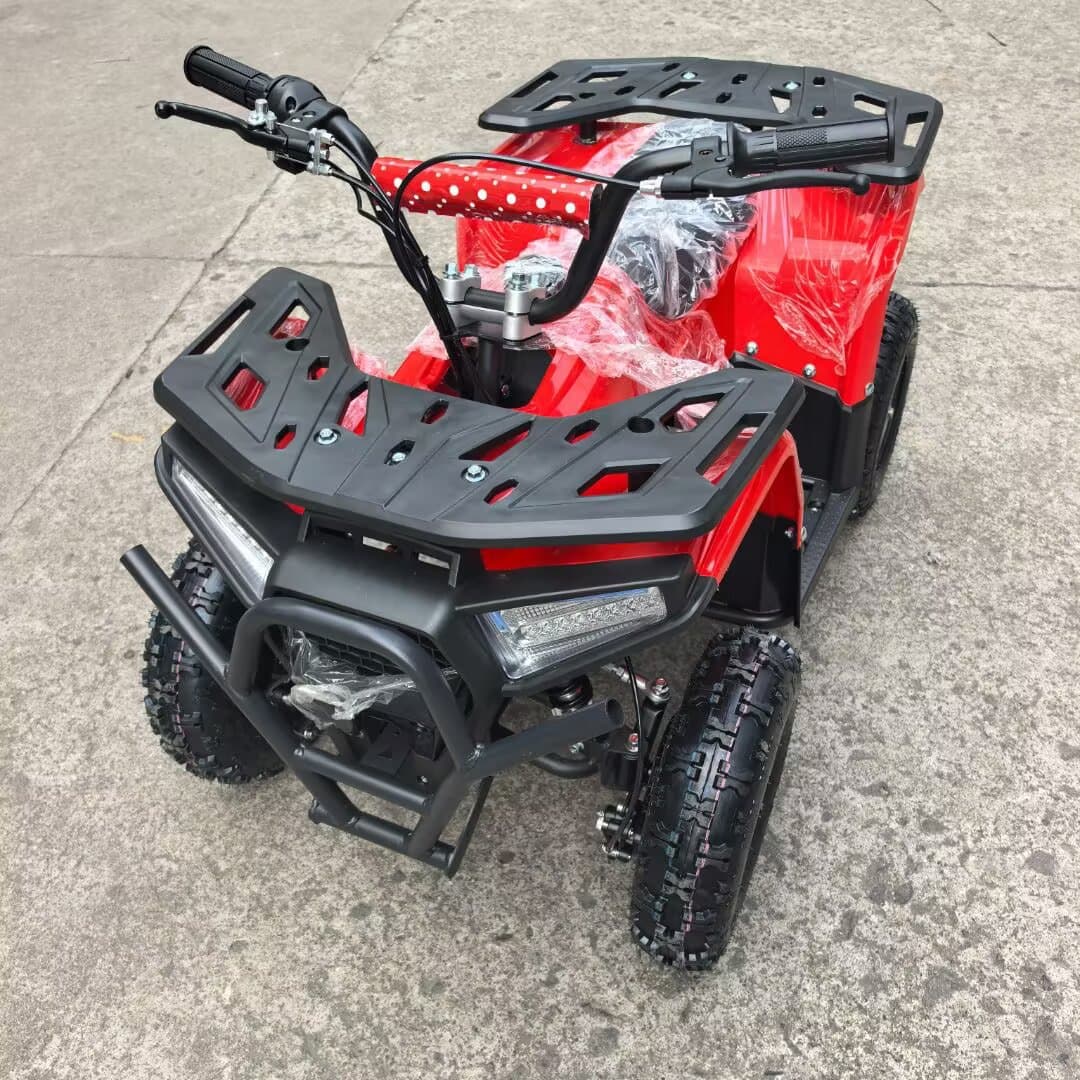 ATV Gasoline 2-Stroke Engine Electric Sand Motorcycle Small Four-Wheel Children Off-Road Amusement Equipment Bumper Car