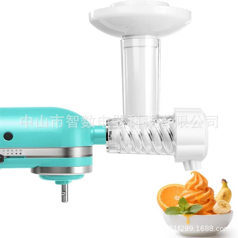 Frozen Fruit Ice Cream Accessories KitchenAid Stand Mixer, Dairy-Free Sorbet Ice Cream Maker