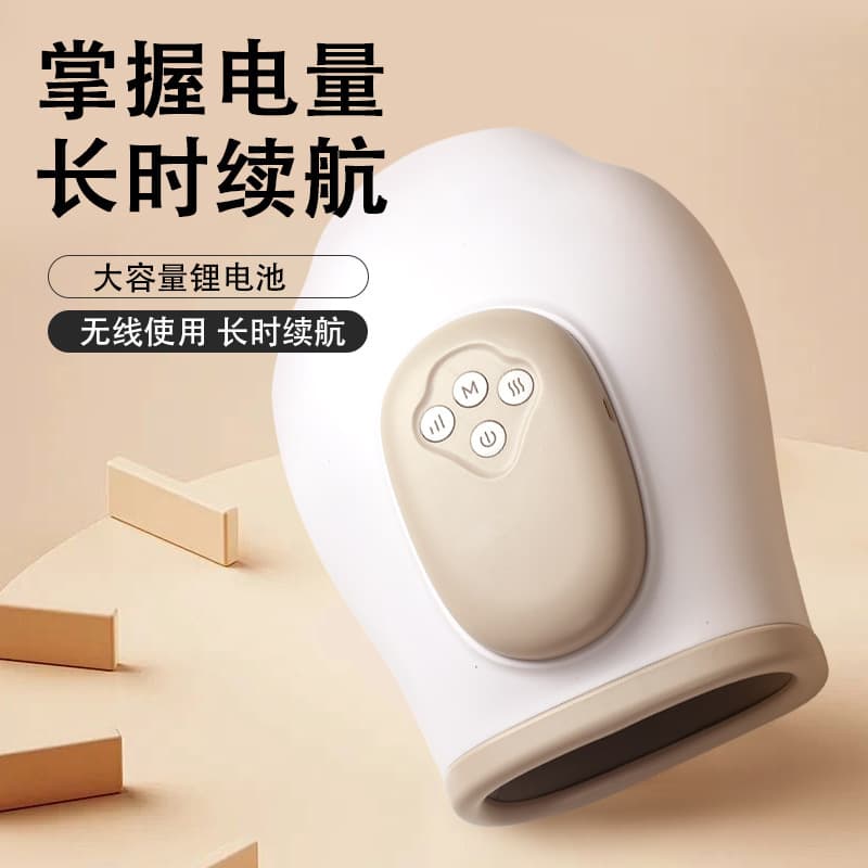 Cross-border New Multi-functional Hand Massager Rechargeable Airbag Finger Massager Air Pressure Heating Therapy Device