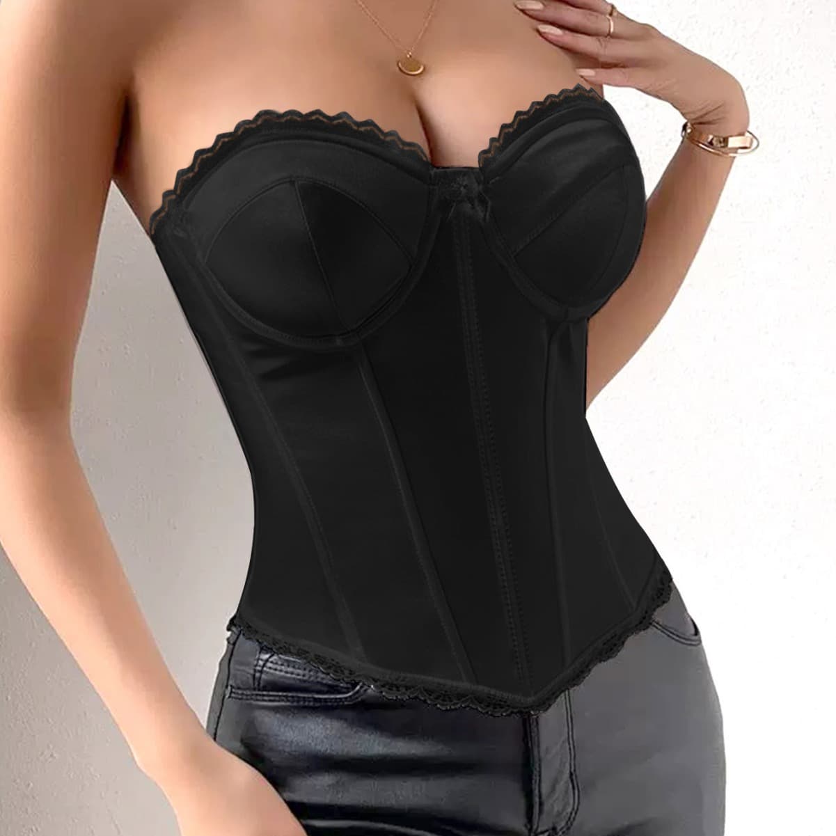 Big Sale Tummy Control Waist Body Enhanced Version Fat Burning Invisible Body Shaping Intimates No Need to Wear Bra Slimming Fishbone Corset