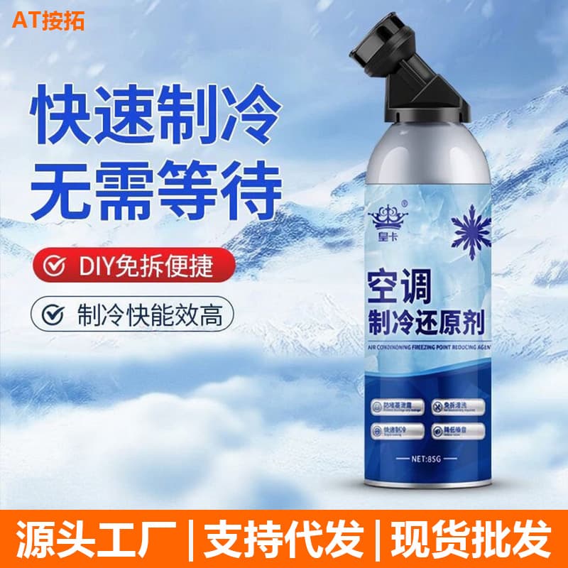 [Cross-border] Car Air Conditioner Quick Cooling Refrigerant Summer Cooling Snow Seed Freezing Liquid Ice Point Refrigerant Restorer