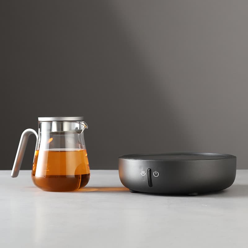 Manufacturer Wholesale Simple Creation New Treasure Basin 2nd Gen Small Electric Ceramic Hob, Mini Tea Stove with Glass Tea Brewing Set Electric Heating Stove