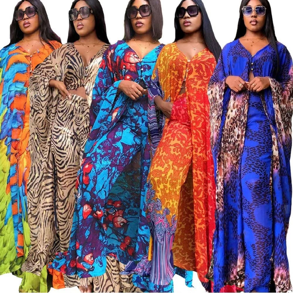 African Plus-Size Women's Clothing, Pants, and Suits in Stock for Wholesale