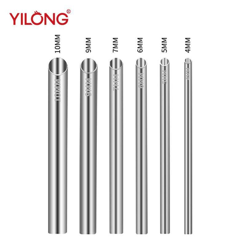 Yilong high-polished body piercing tube, piercing ring, nose ring and other multi-purpose auxiliary professional tools for piercing