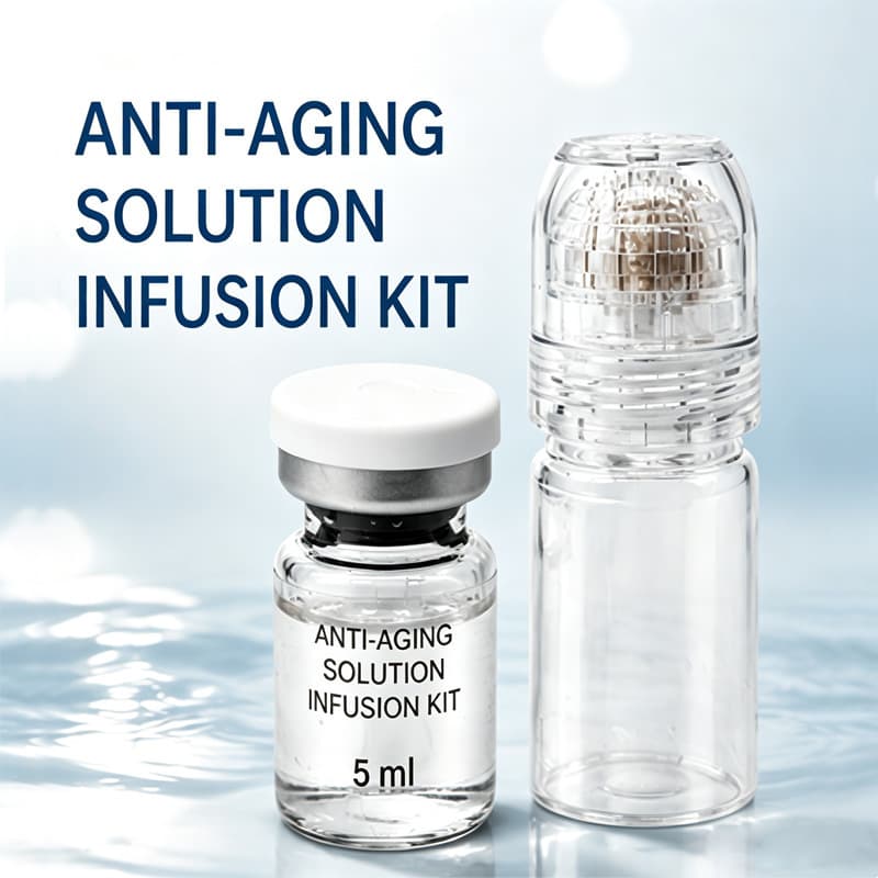 ANTI-AGING SOLUTION INFUSION KIT Micro-Crystal Set Hydrating Moisturizing Skincare Serum