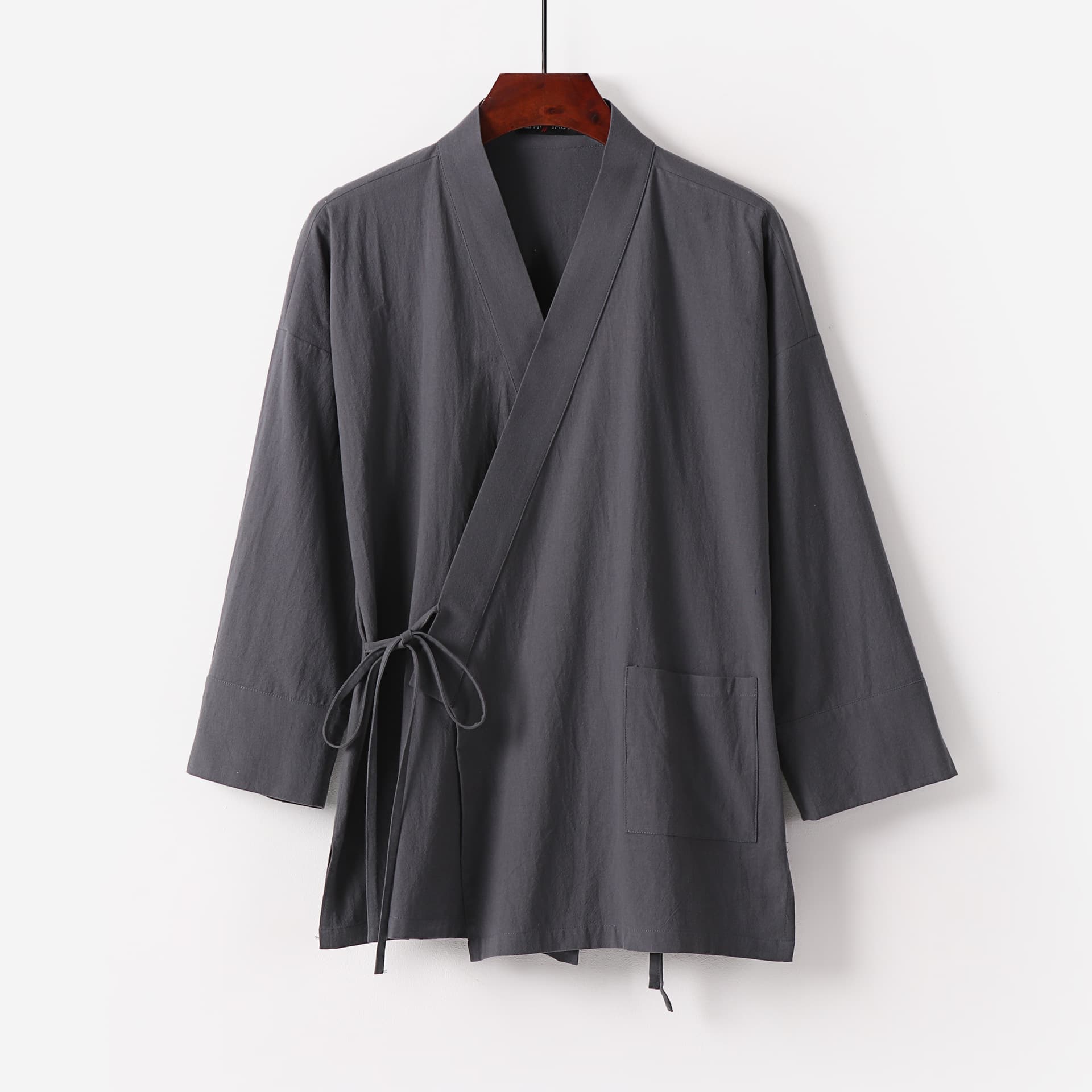 Summer New Cross-Border Cotton Linen Men's Hanfu Chinese-Style Shirt Retro Plus Size Men's Cotton Linen Tang Suit