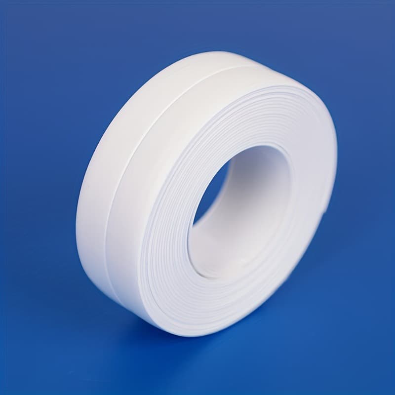 2.2cm toilet base gap beautification strip, self-adhesive waterproof anti-mold tape for kitchen, bathroom, sink bottom, and corners