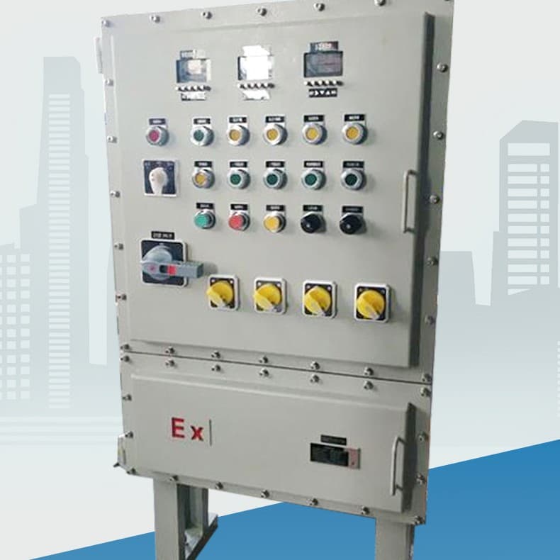 Key-operated Dual-chamber IIB Explosion-proof Box/Cabinet Custom Explosion-proof Distribution Box Control Box Anti-static Dust Explosion-proof