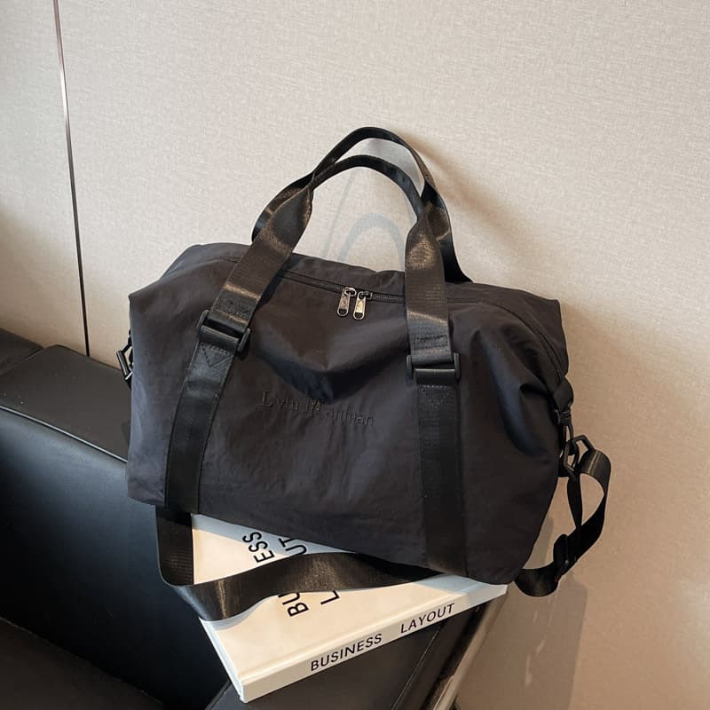 Cross-Border Travel Bag for Women Lightweight 2025 New Business Trip Satchel Travel Simple Sports Fitness Training Luggage Bag for Men