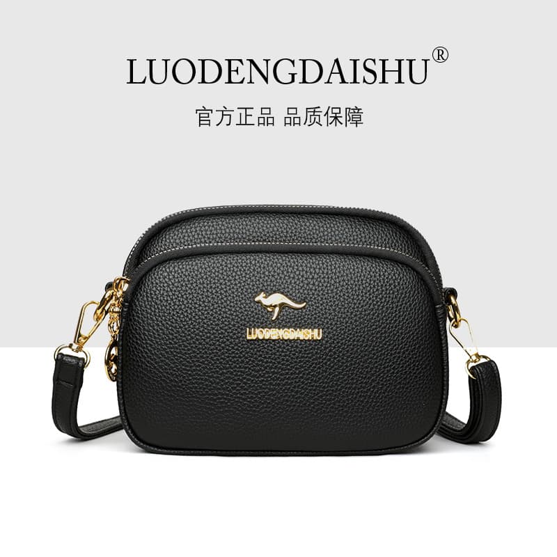 Cross-border Small Bag Women 2026 New Casual Versatile Shoulder Bag Soft Leather Premium Fashion Crossbody Mom Bag