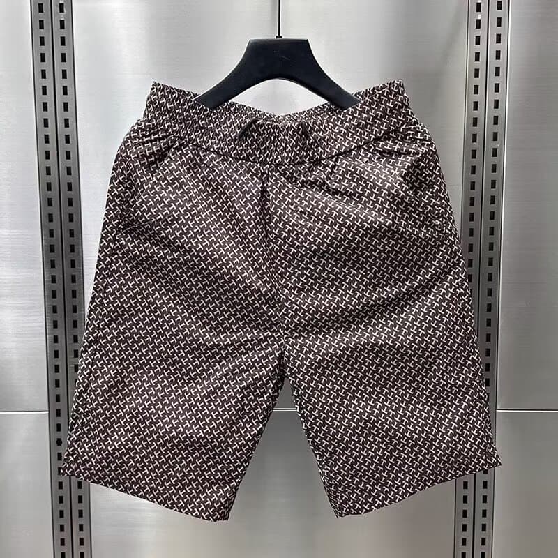 Popular Plaid Casual Shorts for Men Summer 2025 New Style Men's Sports Beach Shorts