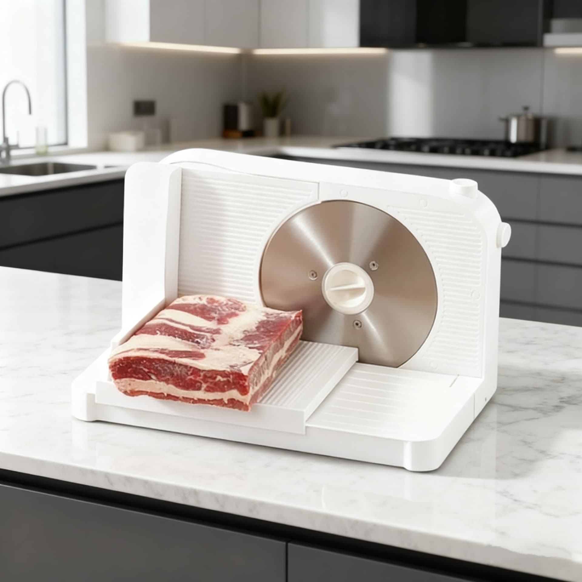 Cross-border Hot Sale Factory Wholesale Bread Slicer Foldable Electric Meat Cutter Vegetable Fruit Cheese Slicer