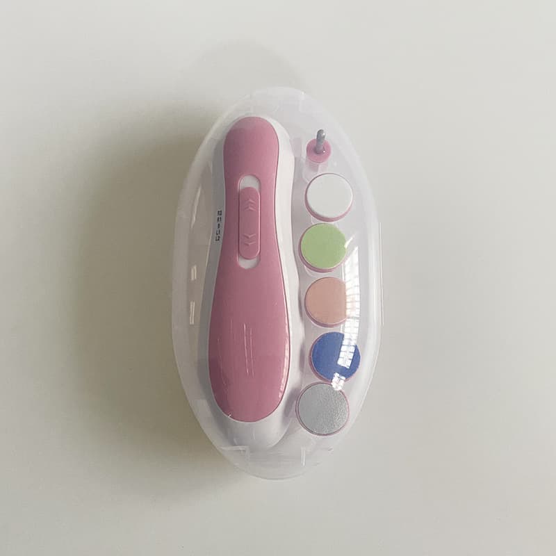 Baby nail trimmer, newborn electric nail grinder, nail polishing head, new nail polishing tool, cross-border e-commerce.