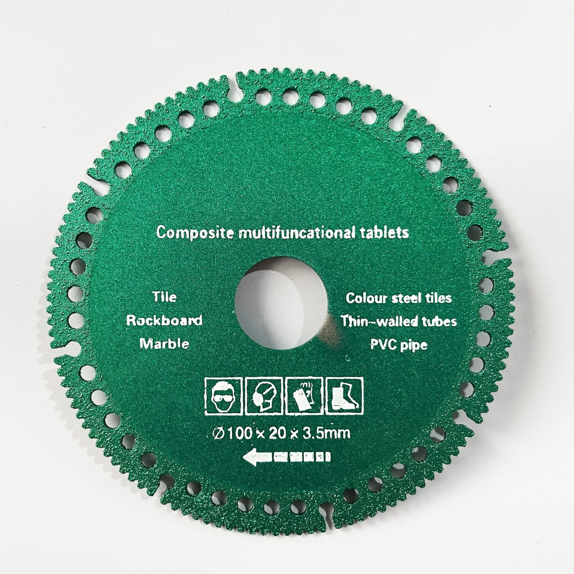 Composite Multi-Function Cutting Disc for Tiles, Engineered Stone, Color Steel, and Metal Angle Grinder Saw Blade Grinding Wheel