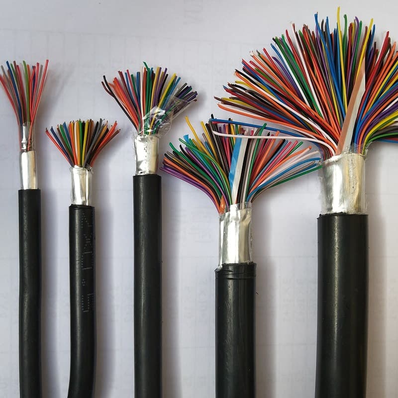 Outdoor communication large pair count cable HYA telephone wire 5/10/20/25/30/50/100/200 pairs 0.5/0.4