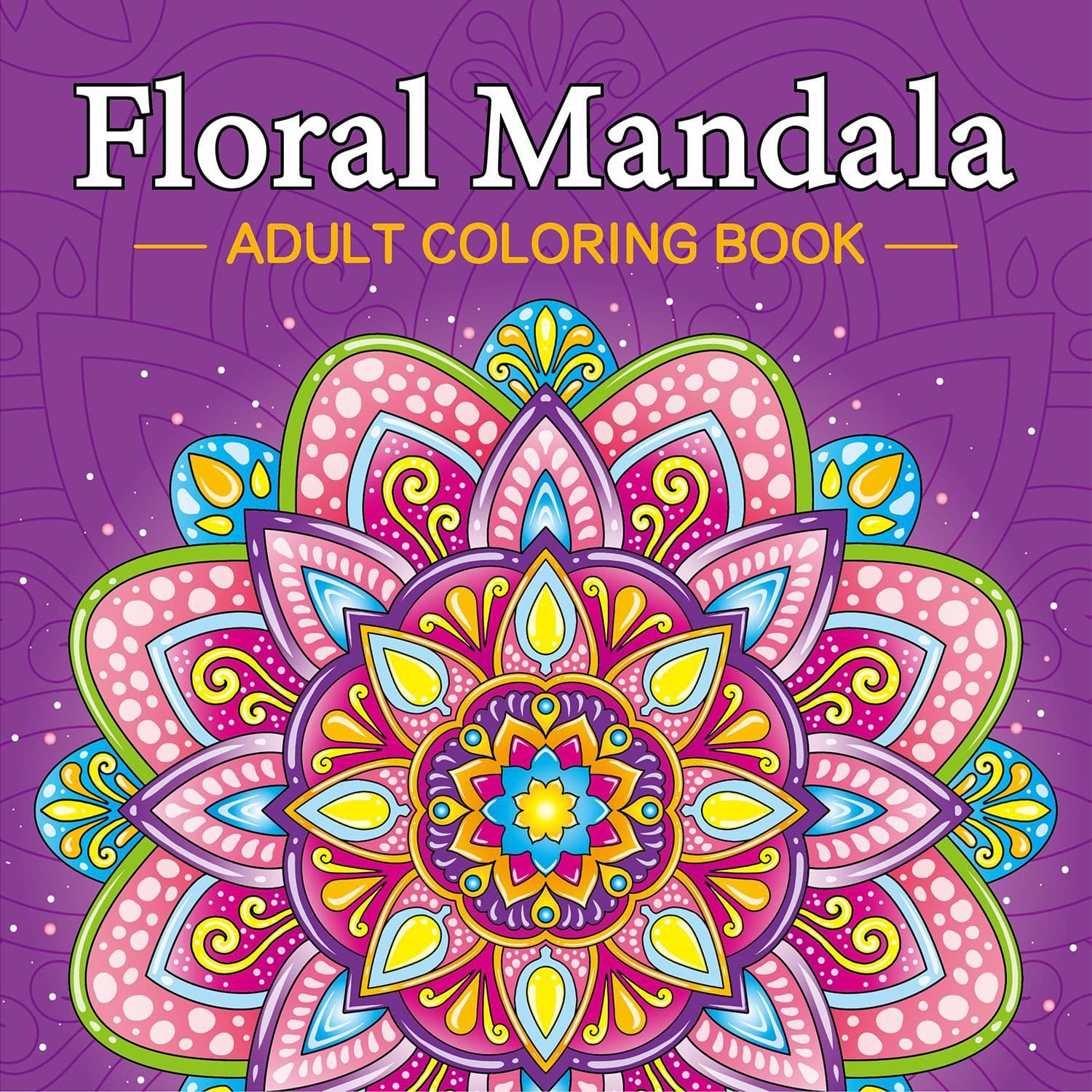 Cozy Mandala Stress-Relief Coloring Book for Adult Women, 32 Full-Page Designs, Low MOQ, Shipped by Case
