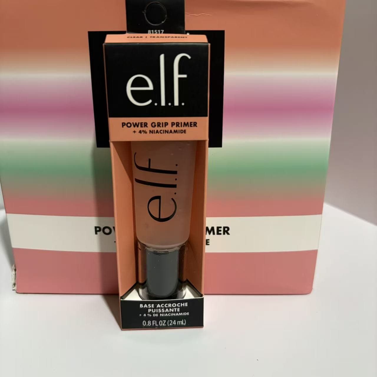 Cross-border Foreign Trade elf Power Grip Primer Gel Even Skin Tone Moisturizing Makeup Base Isolation Cream Lotion