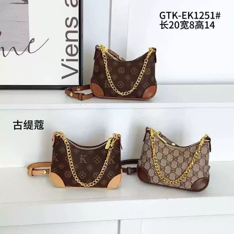 Cross-border light luxury croissant bag for women 2025 new trendy and versatile armpit bag single shoulder crossbody crescent moon bag for women