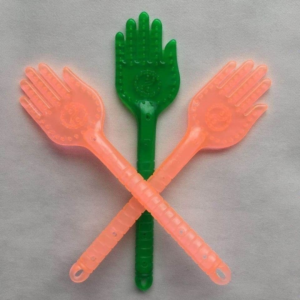 Silicone Meridian Massage Palm Slapper Palm-shaped Gua Sha Board Hand Meridian Tapping Board Tapping Health Scraping Meridian Slapper