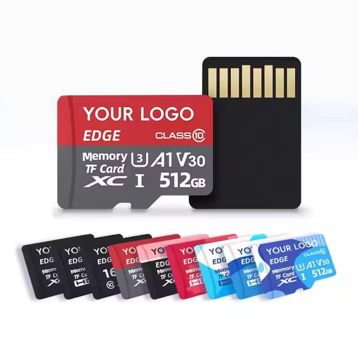 Wholesale genuine original memory cards (TF cards, 16GB, 32GB, 64GB, 128GB) for surveillance recorders and MicroSD cards.