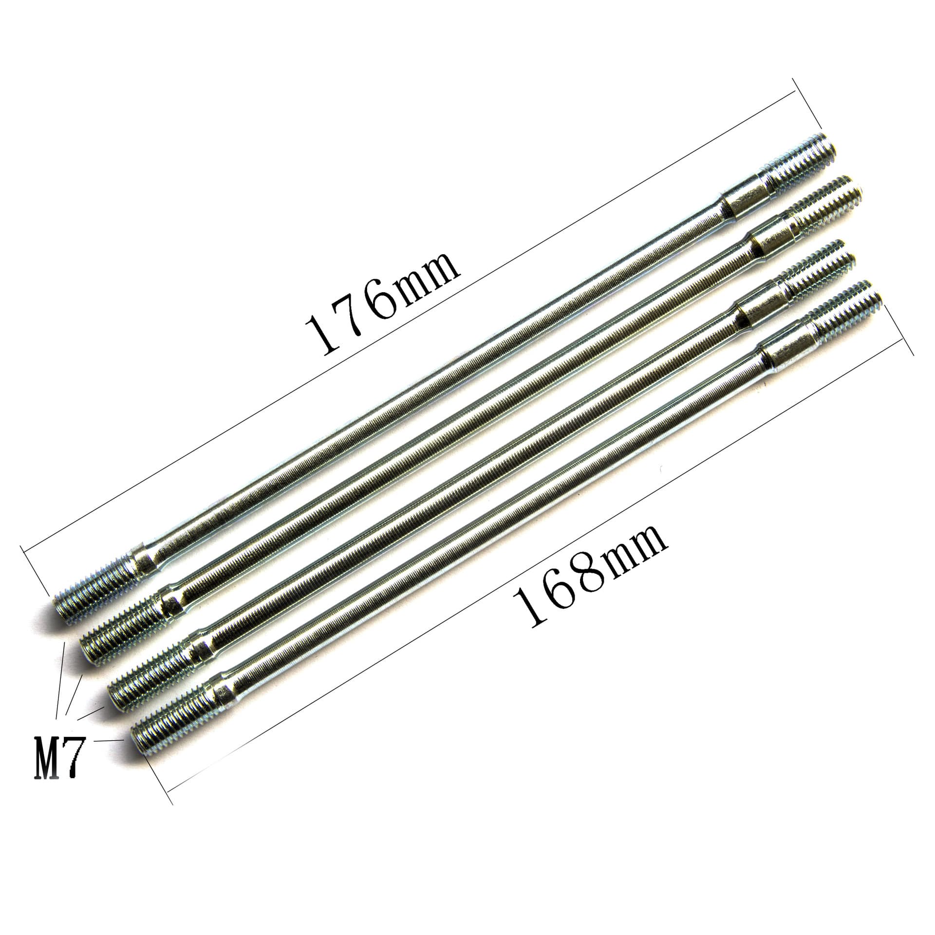 GY6 125/150cc cylinder double-ended bolts; GY650 80 cylinder block cylinder head bolts; engine long bolts.