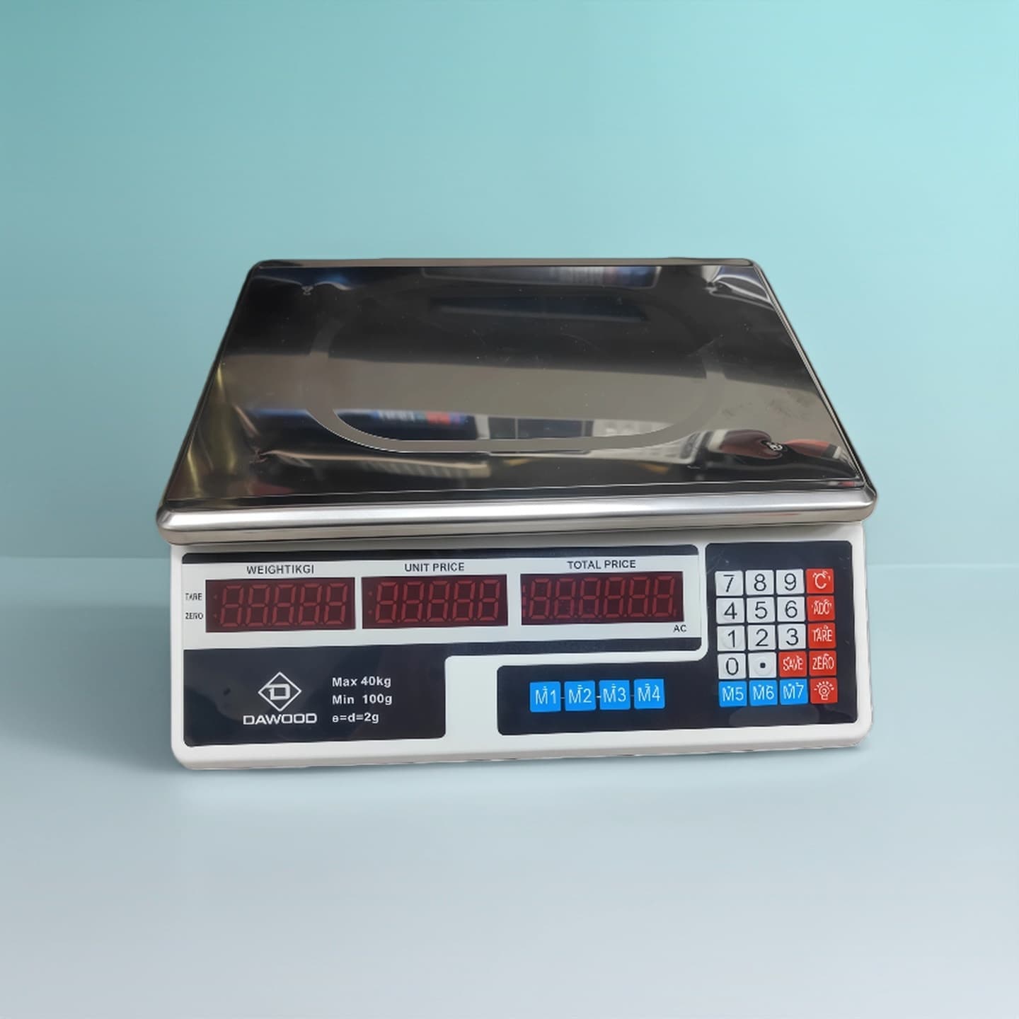 Cross-Border Electronic Pricing Platform Scale, Commercial Pricing Scale for Supermarket Fruit Weighing 40kg, Night Market Stalls and Vegetable Selling