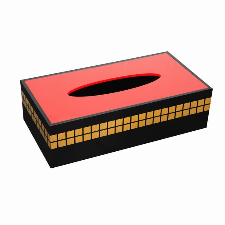 Acrylic Hotel Supplies Custom Tissue Box Display Cup Holder Toothbrush Toiletries Disposable Toothbrush Set Storage Box