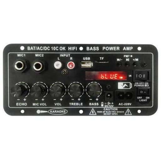 D10C Amplifier Board Digital Display Battery Charging 12V Car Amplifier Board Home Bluetooth Module