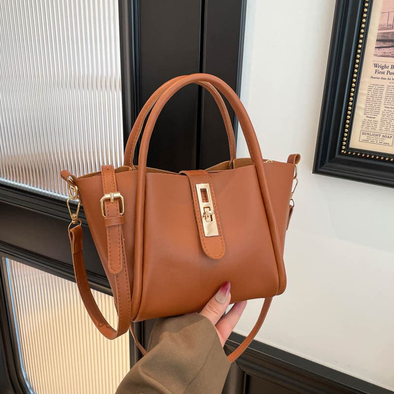 Cross-Border Summer 2026 New Style Women's Bag Fashion Versatile Handbag Soft Pebbled Grain European and American Trendy Shoulder Crossbody Bag