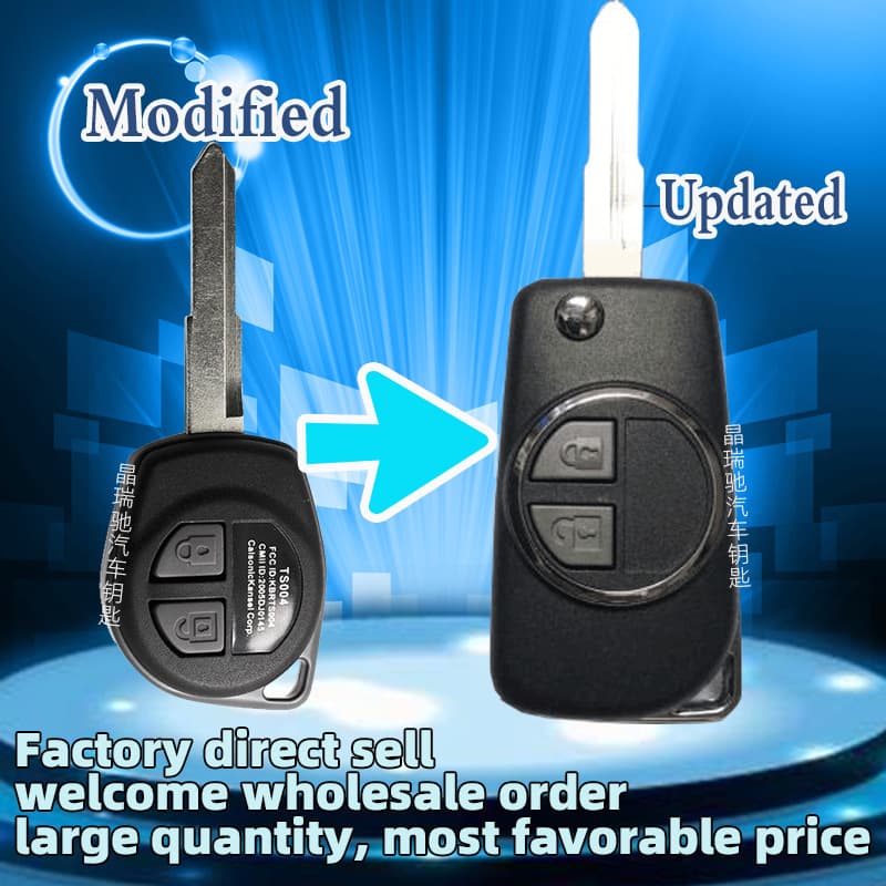 Suitable for Suzuki Swift SX4 New Alto Antelope Jimny original car straight modified folding key