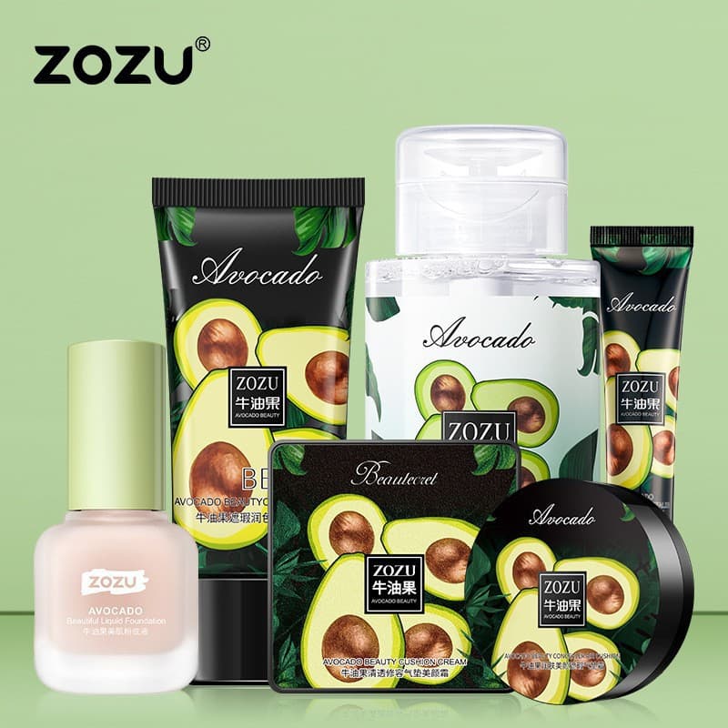 ZOZU Avocado Smooth Hydrating Series Face Mask Essence Hand Cream Avocado Series Skincare Wholesale