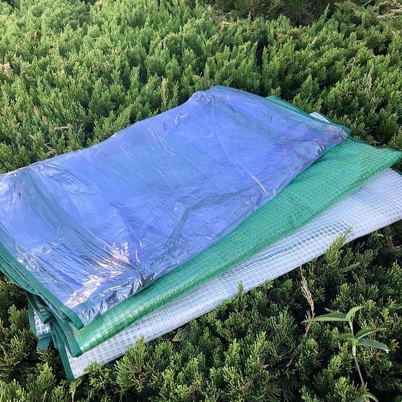 Green White Transparent Pvc Cloth Cover Pe Cloth Insulation Cover Floral Greenhouse Gardening Supplies