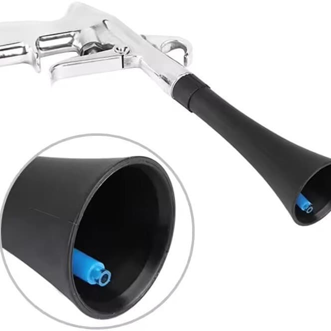 Red Tornado Dry Cleaning Air Gun Dust Blower for Car Interior Cleaning and Engine Cleaning