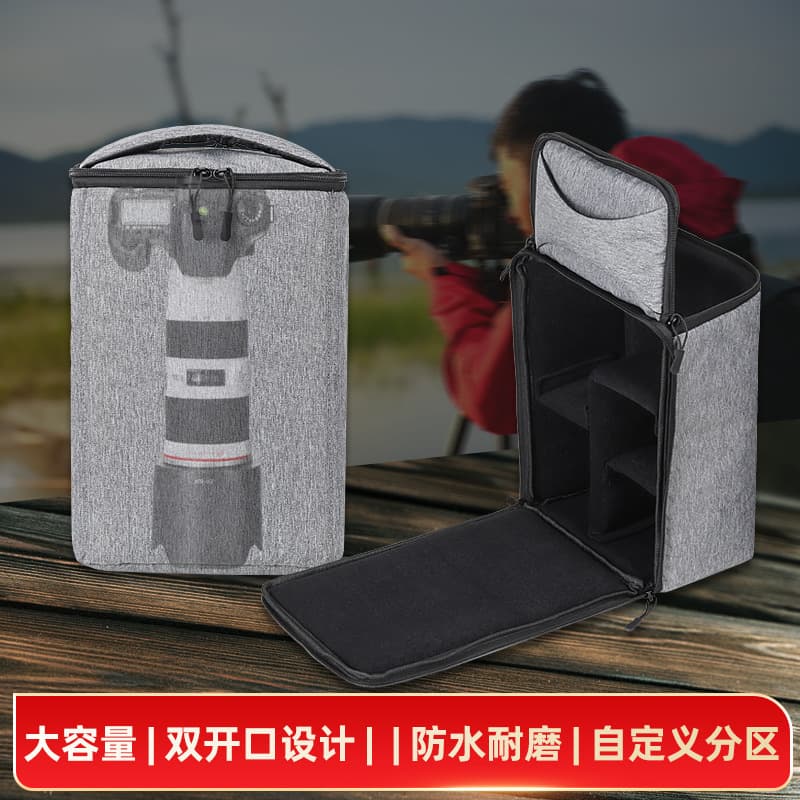 Lens Bag Camera Bag for Nikon 80-400 / Sony Fuji Canon 70-200 / 100-400 Mirrorless DSLR Shockproof