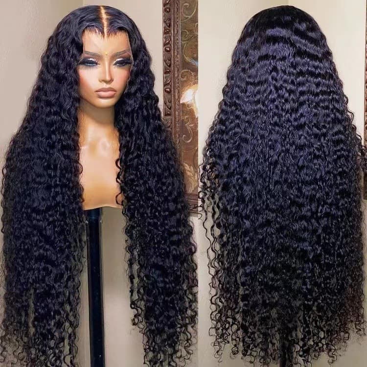 Amazon Best Selling African Women's Small Curly Wig Front Lace Wig Headgear Synthetic Hair Wig