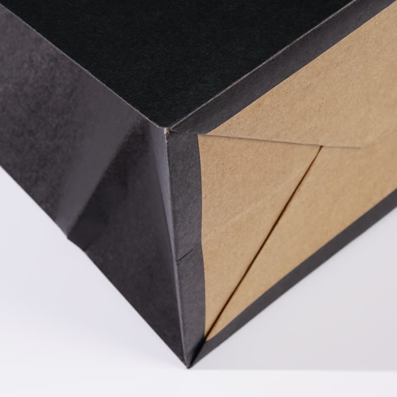 Kraft Paper Gift Bag Red Handle Bag Custom Printed Logo Bakery Takeout Milk Tea Bag Wholesale