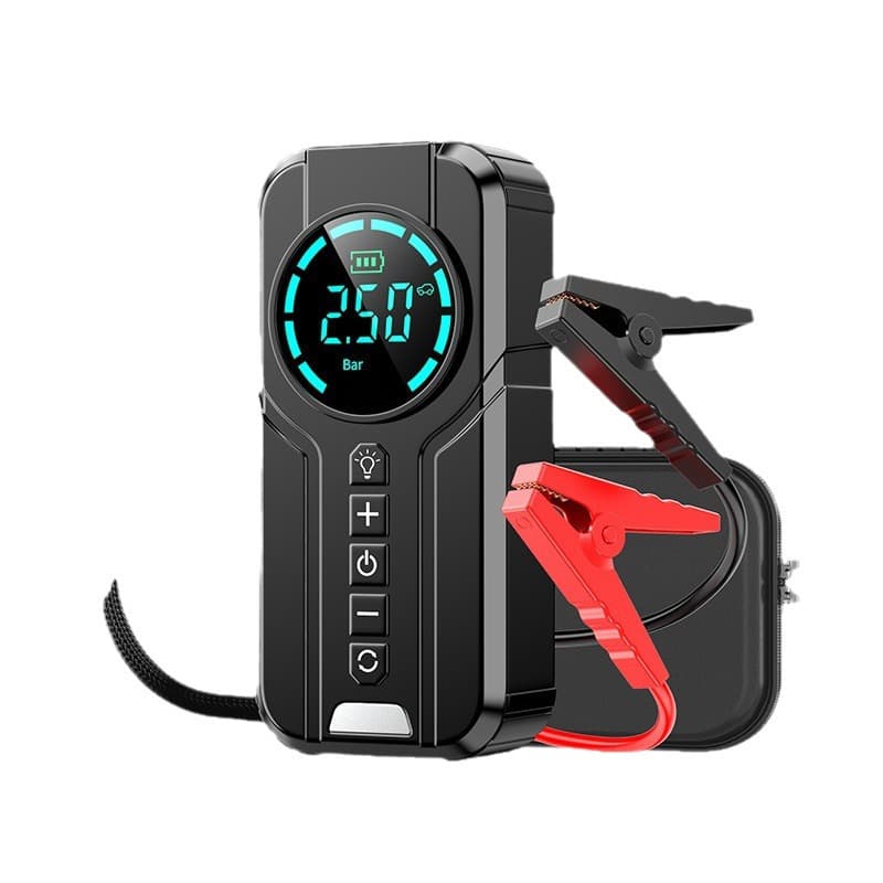 Cross-Border New Jump Starter Car Emergency Start Air Pump Combo Multifunctional Portable Battery Booster Starter